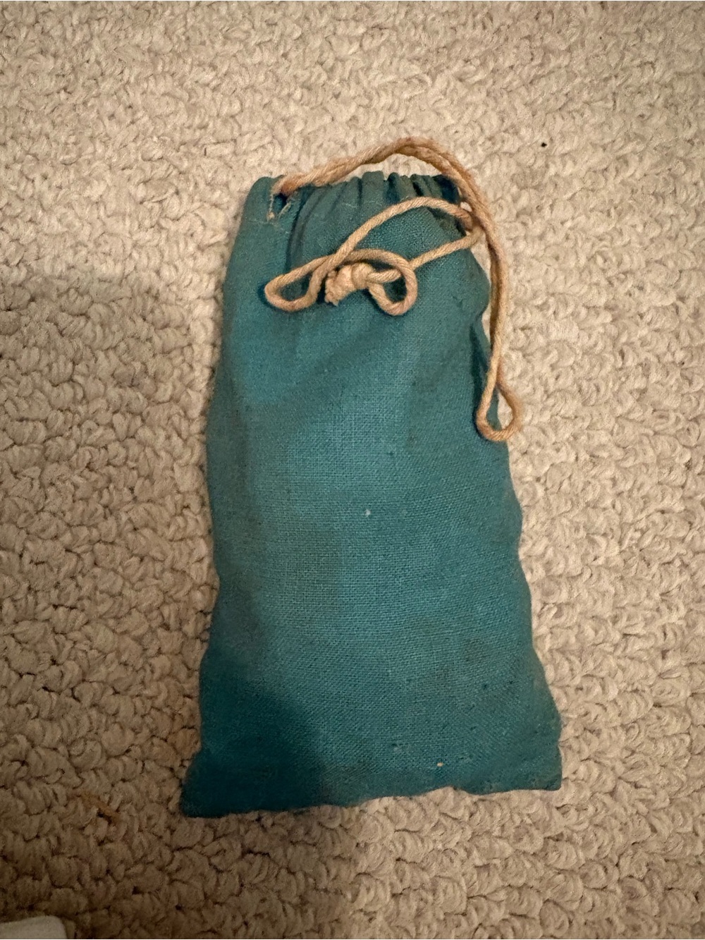 Vintage marbles 100+ with teal  Drawstring Cotton Pouch Bag - Unbranded